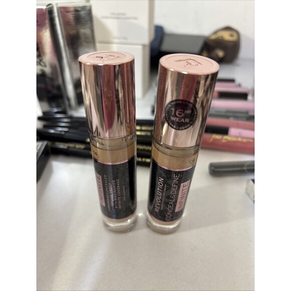 Makeup Revolution Beauty Conceal & Define Infinite Concealer XL, C6 LONG LASTING - Picture 1 of 11